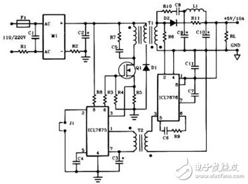 雙邊與開關(guān)電源電子電路設(shè)計圖