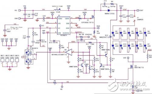 LED調光控制系統電路設計圖——電路圖天天讀（141）