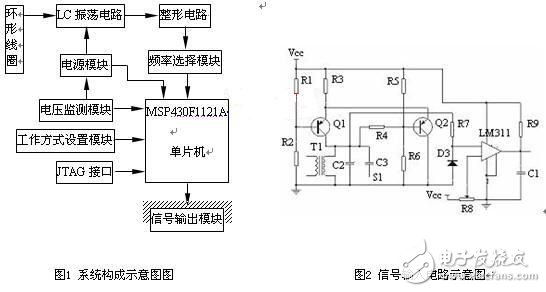 采用MSP430行駛車輛檢測電路設計