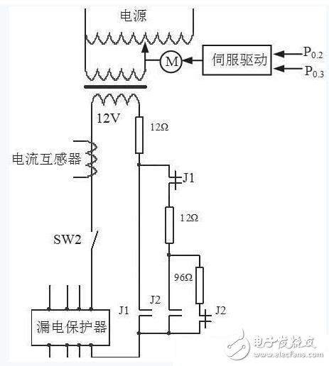 漏電保護測試系統(tǒng)電路原理分析